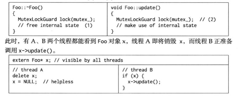 mutex不能保护析构